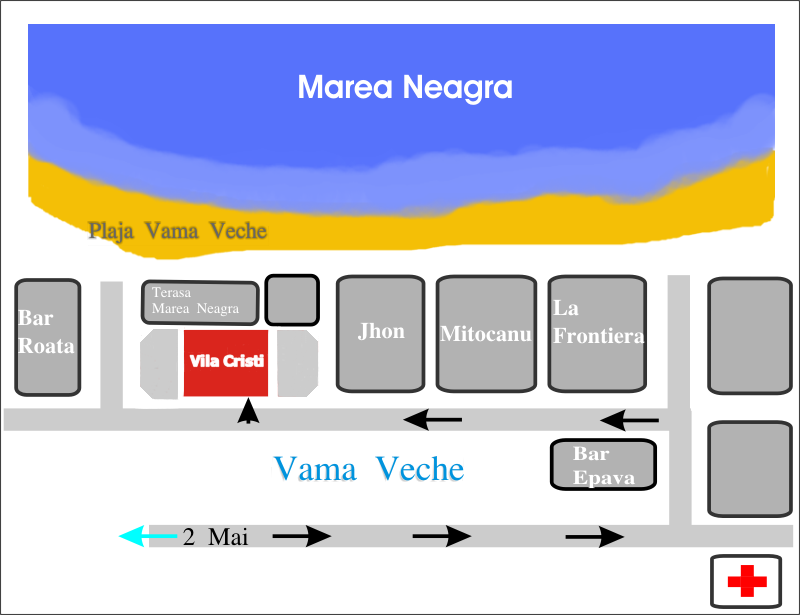 Harta Vila CristiVama Veche